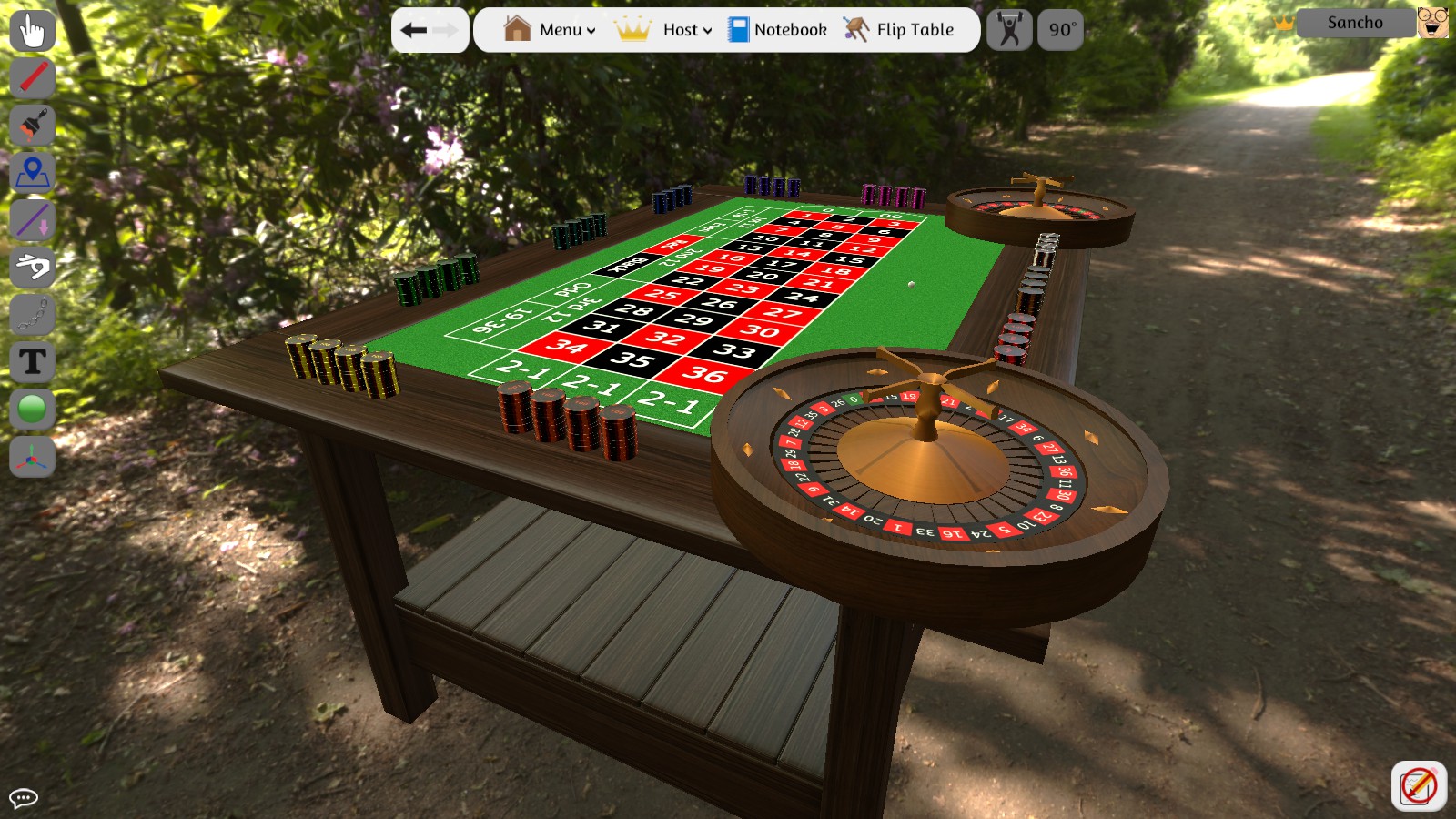 How to spin a roulette wheel in tabletop simulator little.caesars near me